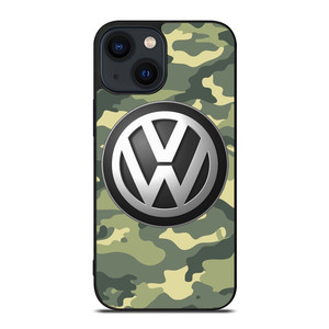 VOLKSWAGEN VW LOGO CAMO ICON iPhone 14 Plus Case Cover