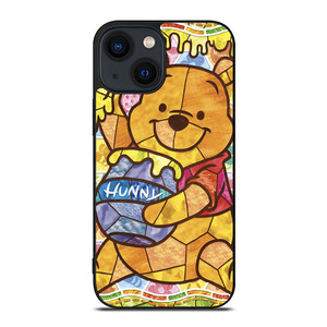 WINNIE THE POOH DISNEY MOZAIC ART iPhone 14 Plus Case Cover