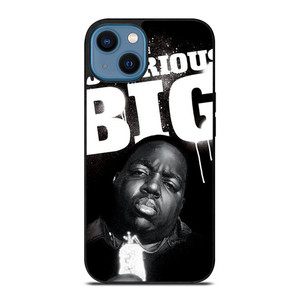 BIGGIE SMALL THE NOTORIOUS BIG RAPPER iPhone 14 Case Cover