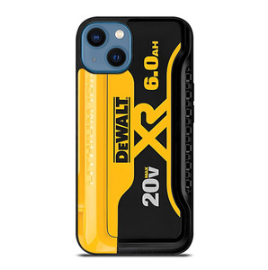 DEWALT TOOL LOGO LITHIUM BATTERY iPhone 14 Case Cover DEWALT TOOL LOGO LITHIUM BATTERY iPhone 14 Case Cover