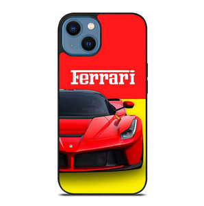 FERRARI LOGO RED CAR iPhone 14 Case Cover
