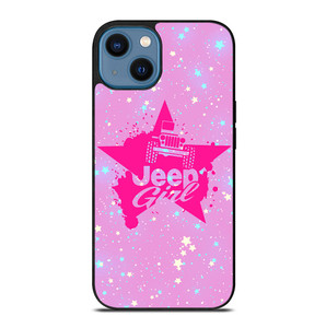 JEEP GIRL STAR LOGO iPhone 14 Case Cover