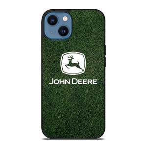 JOHN DEERE LOGO GREEN GRASS ICON iPhone 14 Case Cover