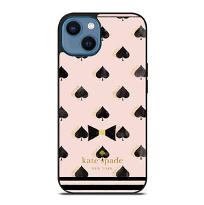 KATE SPADE NEW YORK LOGO RIBBON ICON iPhone 14 Case Cover