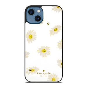 KATE SPADE NEW YORK LOGO SUN FLOWERS ICON iPhone 14 Case Cover