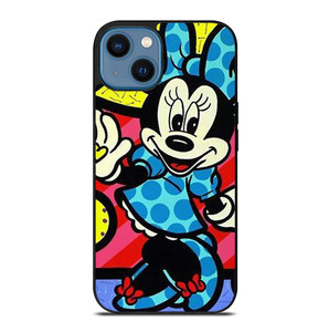 MINNIE MOUSE ROMERO BRITTO ART iPhone 14 Case Cover