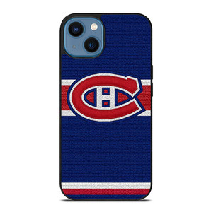 MONTREAL CANADIENS LOGO HOCKEY TEAM EMBORDERY iPhone 14 Case Cover MONTREAL CANADIENS LOGO HOCKEY TEAM EMBORDERY iPhone 14 Case Cover