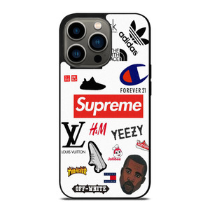 HYPEBEAST SUPREME YEEZY KANYE WEST iPhone 13 Pro Case Cover