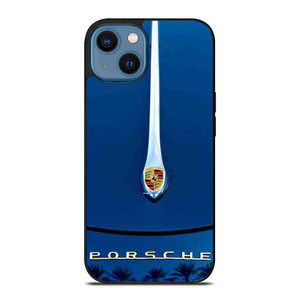 PORSCHE CAR LOGO HOOD EMBLEM iPhone 14 Case Cover