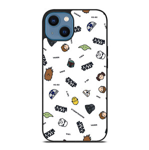 STAR WARS CUTE CARTOON COLLAGE iPhone 14 Case Cover