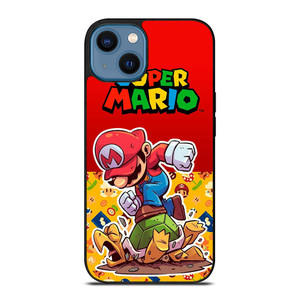 SUPER MARIO BROSS NINTENDO GAME iPhone 14 Case Cover
