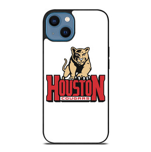 UNIVERSITY HOUSTON COUGARS BASKETBALL TEAM ICON iPhone 14 Case Cover UNIVERSITY HOUSTON COUGARS BASKETBALL TEAM ICON iPhone 14 Case Cover