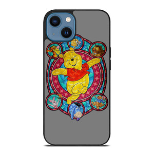 WINNIE THE POOH AND FRIENDS DISNEY MOZAIC ART iPhone 14 Case Cover WINNIE THE POOH AND FRIENDS DISNEY MOZAIC ART iPhone 14 Case Cover