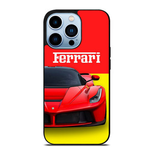 FERRARI LOGO RED CAR iPhone 13 Pro Max Case Cover