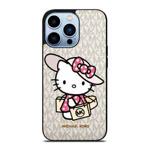 MICHAEL KORS MK LOGO HELLO KITTY iPhone 13 Pro Max Case Cover