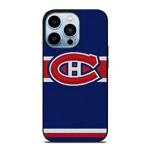 MONTREAL CANADIENS LOGO HOCKEY TEAM EMBORDERY iPhone 13 Pro Max Case Cover MONTREAL CANADIENS LOGO HOCKEY TEAM EMBORDERY iPhone 13 Pro Max Case Cover