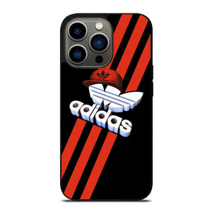 ADIDAS LOGO RED HAT iPhone 13 Pro Case Cover