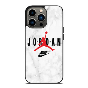AIR JORDAN NIKE SHOES LOGO MARBLE iPhone 13 Pro Case Cover
