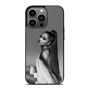 ARIANA GRANDE BLACK AND WHITE iPhone 13 Pro Case Cover