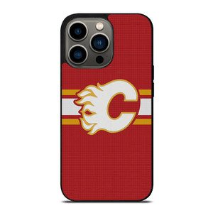 CALGARY FLAMES HOCKEY TEAM LOGO iPhone 13 Pro Case Cover
