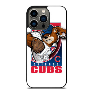 CHICAGO CUBS LOGO BASEBALL TEAM ICON iPhone 13 Pro Case Cover