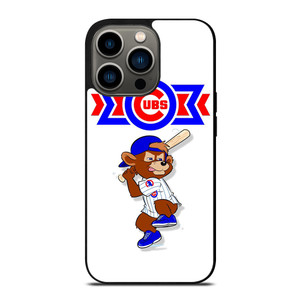 CHICAGO CUBS LOGO BASEBALL TEAM MASCOT iPhone 13 Pro Case Cover