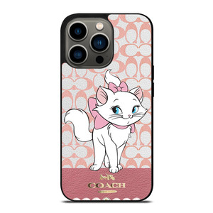COACH NEW YORK LOGO ARISTOCAT MARIE DISNEY iPhone 13 Pro Case Cover