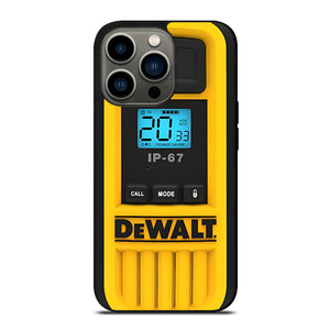 DEWALT TOOL LOGO HEAVY DUTY WALKIE TALKIE iPhone 13 Pro Case Cover