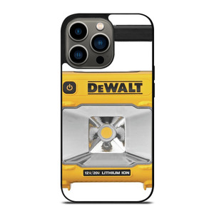 DEWALT TOOL LOGO LED WORK LIGHT iPhone 13 Pro Case Cover