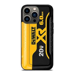 DEWALT TOOL LOGO LITHIUM BATTERY iPhone 13 Pro Case Cover