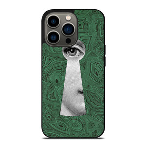 FORNASETTI MALACHITE EYE KEY iPhone 13 Pro Case Cover
