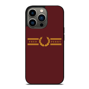 FRED PERRY LONDON LOGO iPhone 13 Pro Case Cover