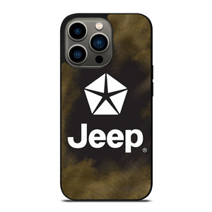JEEP LOGO OFF ROAD CAR ICON iPhone 13 Pro Case Cover