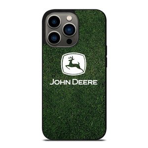 JOHN DEERE LOGO GREEN GRASS ICON iPhone 13 Pro Case Cover