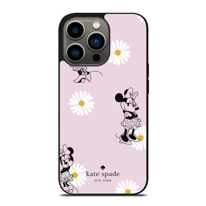 KATE SPADE NEW YORK LOGO X MINNIE MOUSE DISNEY iPhone 13 Pro Case Cover