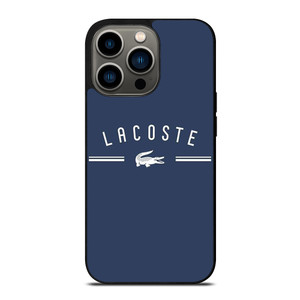 LACOSTE CROC LOGO BLUE iPhone 13 Pro Case Cover