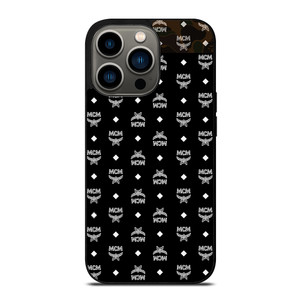 MCM MICHAEL CROMER MUNICH BLACK LOGO iPhone 13 Pro Case Cover