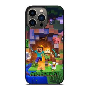MINECRAFT GAMES WALLPAPER iPhone 13 Pro Case Cover