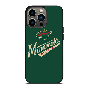MINNESOTA WILD LOGO NHL HOCKEY TEAM iPhone 13 Pro Case Cover