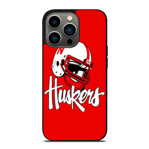 NEBRASKA HUSKERS LOGO UNIVERSITY FOOTBALL ICON iPhone 13 Pro Case Cover NEBRASKA HUSKERS LOGO UNIVERSITY FOOTBALL ICON iPhone 13 Pro Case Cover