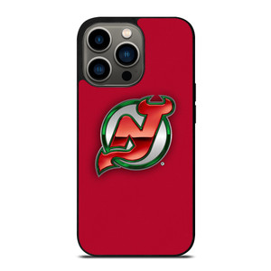 NEW JERSEY DEVILS HOCKEY TEAM LOGO iPhone 13 Pro Case Cover