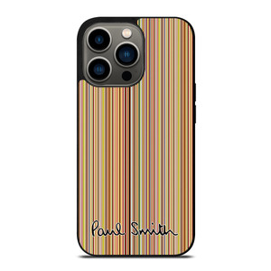 PAUL SMITH LOGO SIGNATURE PATTERN iPhone 13 Pro Case Cover