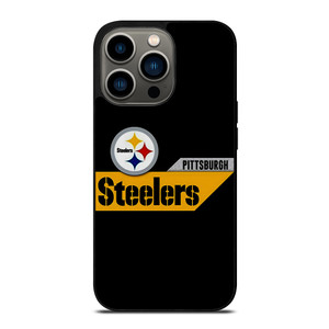 PITTSBURGH STEELERS FOOTBALL LOGO TEAM ICON iPhone 13 Pro Case Cover