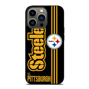 PITTSBURGH STEELERS FOOTBALL TEAM LOGO EST 1933 iPhone 13 Pro Case Cover