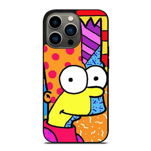 ROMERO BRITTO BART SIMPSONS ART iPhone 13 Pro Case Cover