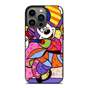 ROMERO BRITTO MINNIE MOUSE ART iPhone 13 Pro Case Cover