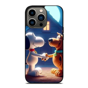 SNOOPY THE PEANUTS AND SCOOBY DOO iPhone 13 Pro Case Cover