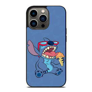 STITCH DISNEY CARTOON ICE CREAM iPhone 13 Pro Case Cover