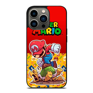 SUPER MARIO BROSS NINTENDO GAME iPhone 13 Pro Case Cover