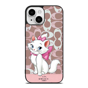 COACH NEW YORK LOGO MARIE ARISTOCAT DISNEY iPhone 13 Mini Case Cover COACH NEW YORK LOGO MARIE ARISTOCAT DISNEY iPhone 13 Mini Case Cover